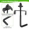 LJB J Hook Climbing Stick Carrying System, 2 Pack