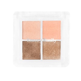 Emery Emily 4 Color Mini Eye Palette (201 Missing Beige), 4 Colors Eyeshadow Palette