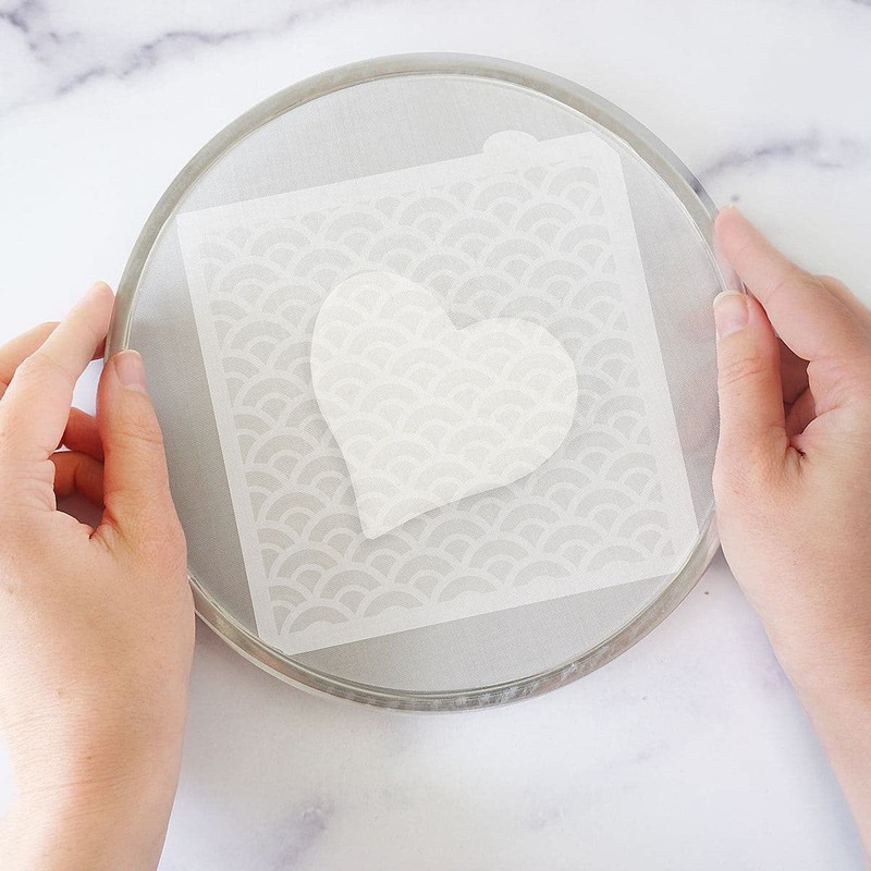 The Original Cookie Countess Magic Stencil Screen Airbrushing Tool Food-Safe