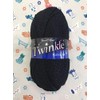 James C Brett Twinkle 100g Ball Black tk1