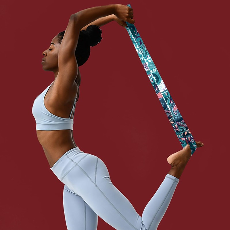 MAXQUU 1 Piece Yoga Mat Carrying Strap, Adjustable Yoga Mat