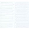 reimei藤井 Leonardo Refill Cases-White-Rubber Note Width ruled white bible dr337