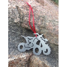 ATV metal Ornament, 4 wheeler, Quad, mud, off road