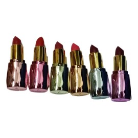 6pzs Labial En Barra Matte Varios Tonos Lip Stick                                                                                                     