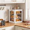 WOWLIVE Bread Box for Kitchen Countertop, Large 3 Layers Bread