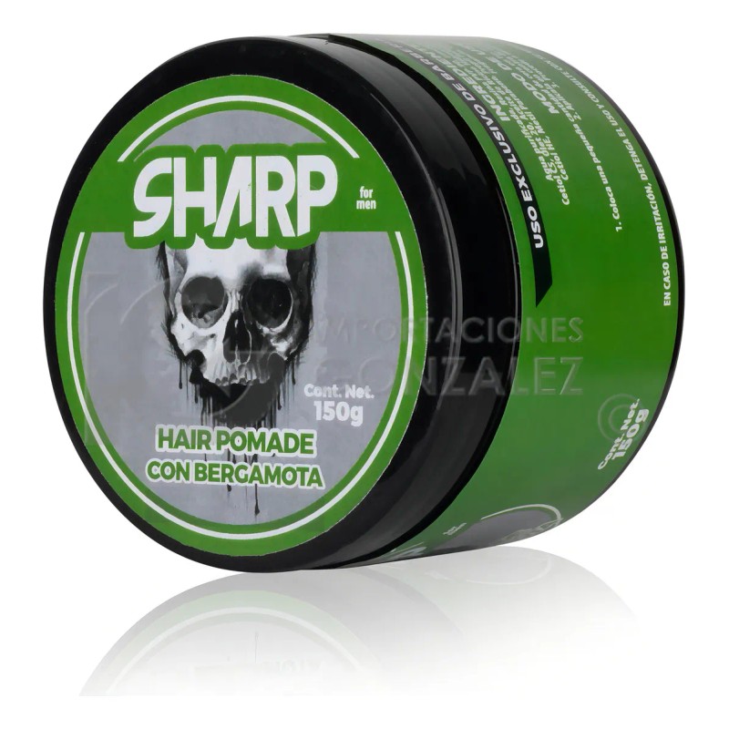 Pomada Para Peinar Y Fijar Cabello Con Bergamota Sharp 150g