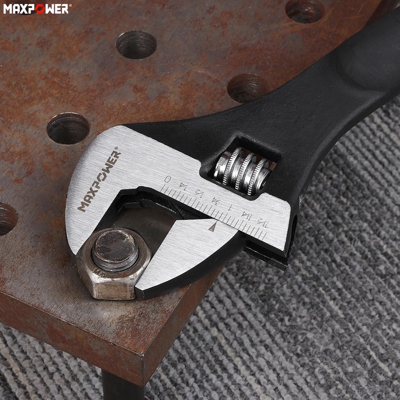 MAXPOWER 16 inch Spud Wrench, Max Jaw Opening 1-9/16 inch