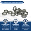 100 Pcs XFITITNG 1/2 Inch PEX 304 Stainless Steel Cinch