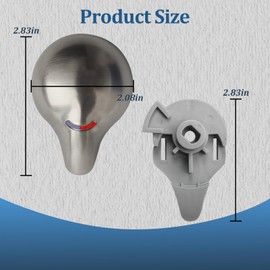 RP28595SS Shower Handle Replacement for Delta Shower Faucet, Shower Parts Replacement Compatible with Delta RP28595 Shower Knob Replacement