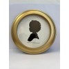 CUT ARTS Round Gold 6" Picture Frame