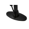 Bike Cycling Floor Track Pump With High Pressure Gauge Black