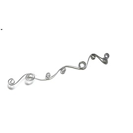 Metal Wall Card Holder for Greeting Cards in Mixed Size Loops, Set of 2 pcs