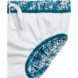 Playshoes Unisex Baby Toddler Swim Nappy, Petrol Flowers, 86-92, Petrol flowers