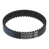 sourcing map HTD5M-240 Rubber Toothed Belt 48 Teeth Closed Loop