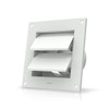 AC Infinity Wall Mount Duct Shutter, 4” Outdoor Louver Gable