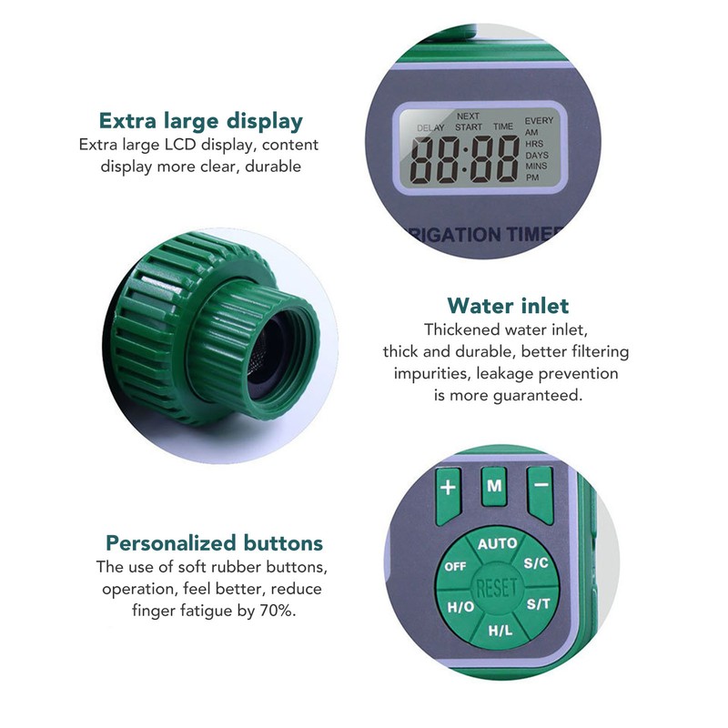 Water Timer Labor Energy Saving Adjustable Simple Operation Automatic Watering