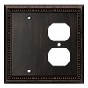 Henne Bery Sunken Pearls Heavy Duty Decorative Wall Plate Switch