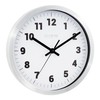 La Crosse Technology La Crosse Clock 10 in Silver Metal
