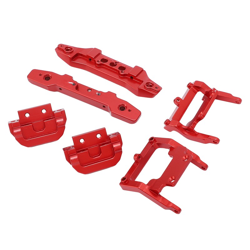 RC 1/18 Bumper Replacement Aluminum Alloy RC Front Rear Bumpers