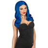 Widmann 09812 – Roxy Wig Blue Every Night Party Fashion,
