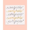xo, Fetti Congrats Foil Graduation Napkins - 3-ply, 50 pcs