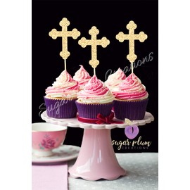 Juego de 12 cruz Cupcakes