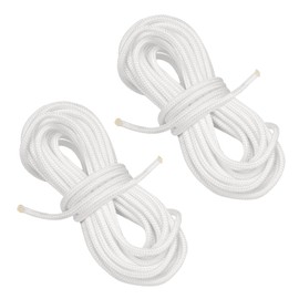 DuckcowsC 10ft 2.7mm Replacement Cord for Hunter Douglas, Levolor, Kirsch, Graber, Bali, Fits for Most Cellular and Pleated Shades (2Pcs, White)