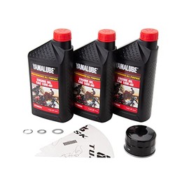 TUSK 4-Stroke Oil Change Kit Yamalube All Purpose 10W-40 for Yamaha Raptor 660 2001-2005