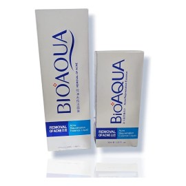 Kit Antiacné Bioaqua Crema Suero Facial Piezas