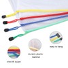 A4 Zipper File Bags, Plastic Document Bags Zip Wallet Folders