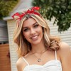 4 Pieces Bow Headbands, Retro Headbands, Boho Hair Accessories, Hairstyle