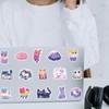 TELAIN Pack of 110 Cute Cat Stickers - Kawaii Decoration