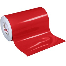 12" x 10 Ft Roll of Glossy Oracal 651 Red Vinyl for Craft Cutters and Vinyl Sign Cutters