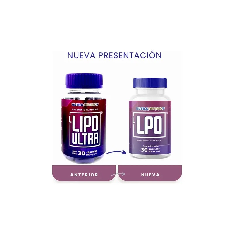 Cápsulas Lipo Ultra 30 cap Café Verde Forskolina Vegano Sin