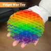 Celestia 2 Stück Fidget Worm, Fidget Wurm Spielzeug, Wurm-Fidget-Spielzeug für