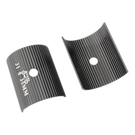 RAMGLYO Bicycle Handlebar Shim Spacer, Bike Stem Shims, Universal Bicycle Handlebar Adapter Washers Aluminum Alloy Handlebar Sleeve, Handlebar Stem Reducer (31.8 to 35mm)