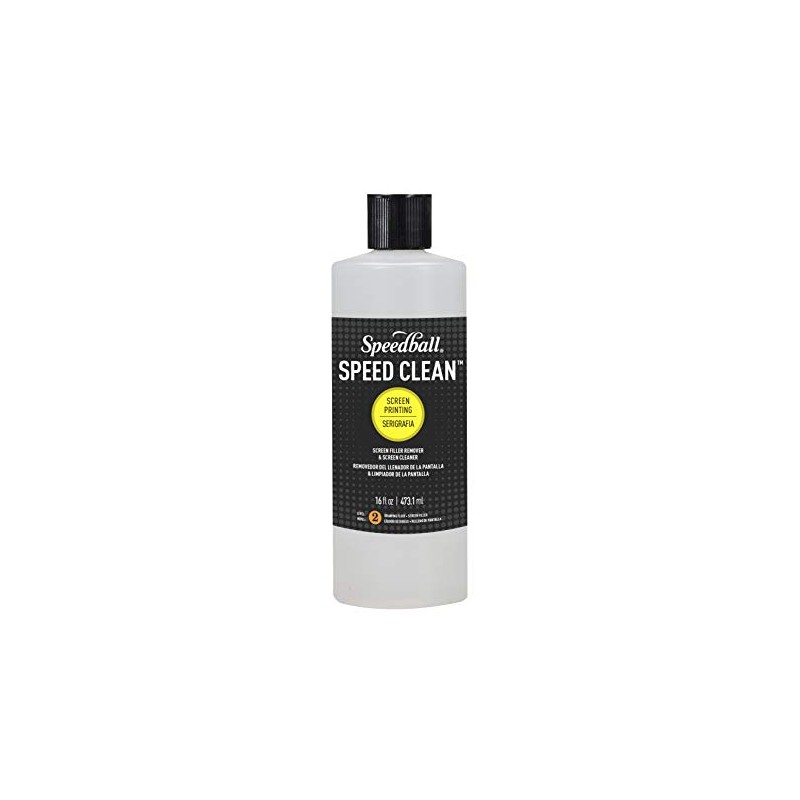 Speedball Speed Clean, 16 onzas, limpiador de visualización para serigrafía