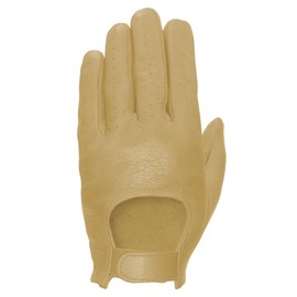 Pratt and Hart Monte Carlo Men's Deerskin Driving Gloves Size XL Tan