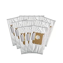 DVC Micro-Lined Replacement for Eureka OX Synthetic Replacement Vacuum Cleaner Bags | Replaces Existing Electrolux Style S, or Eureka Style OX Vacuum bags | Easy to Install | 5 Pack
