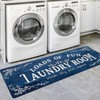 Lansny Laundry Room Rug Runner 20"x48" Non Slip Waterproof Laundry