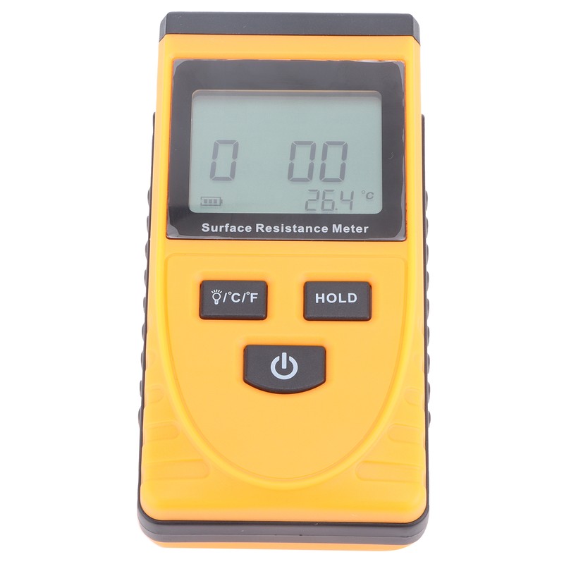 GM3110 Surface Resistance Tester Handheld LCD Digital Display AntiStatic Resistance