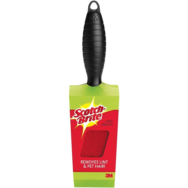 Scotch-Brite Lint Brush, Ideal for Removing Lint and Pet Hair on Clothing
