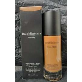 bareMinerals BAREPRO Performance Wear Liquid Foundation 1 oz COCOA 30 SPF 20 PA+