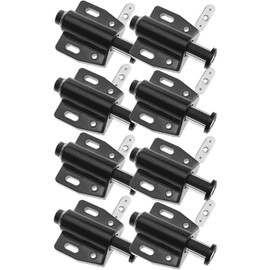 Micro Trader 8PCS BLACK MAGNETIC PUSH TO OPEN SYSTEM DAMPER FOR CABINET CUPBOARD DRAWER