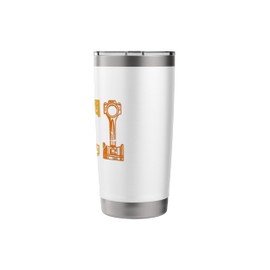 Retro Car Mechanic Vintage Tuner Stainless Steel Insulated Tumbler