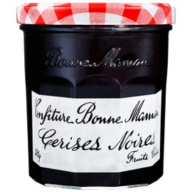 Bonne Maman Cerises Noires - Black Cherry Jam - 13 oz.
