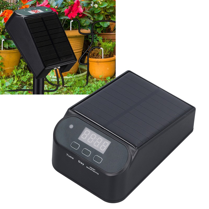 Solar Irrigation System Outdoor Potted Plants Automic Drip Kit Automatic