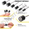 Mardatt 136Pcs Grinding Stone Set 1/8" Shank with Sanding Drum
