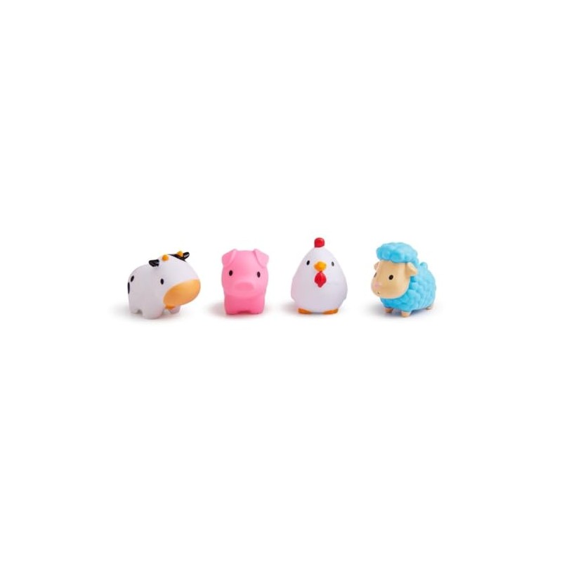 Munchkin® Farm™ Animal Squirts Baby Bath Toy, 4 Pack