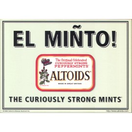 MAX Altoids postcards - El Minto